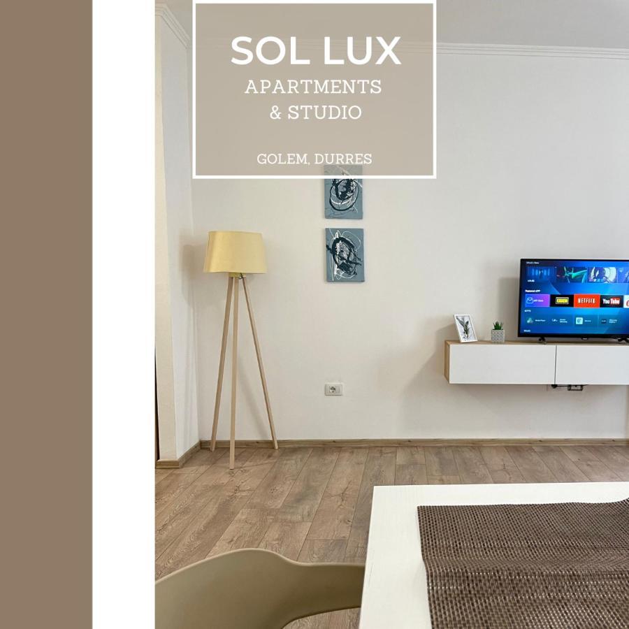 Sol Lux Studio Apartments 1St Floor Durres Exterior photo